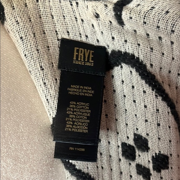 Frye Ruana Open Front Poncho - Picture 7 of 8